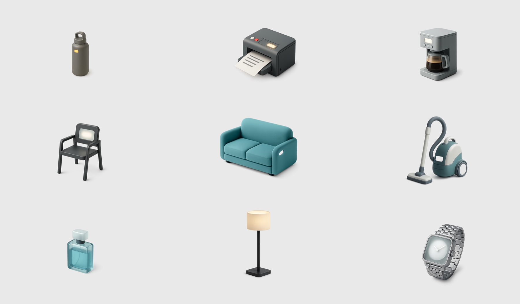 Isometric Icon Design - ChatGPT artwork
