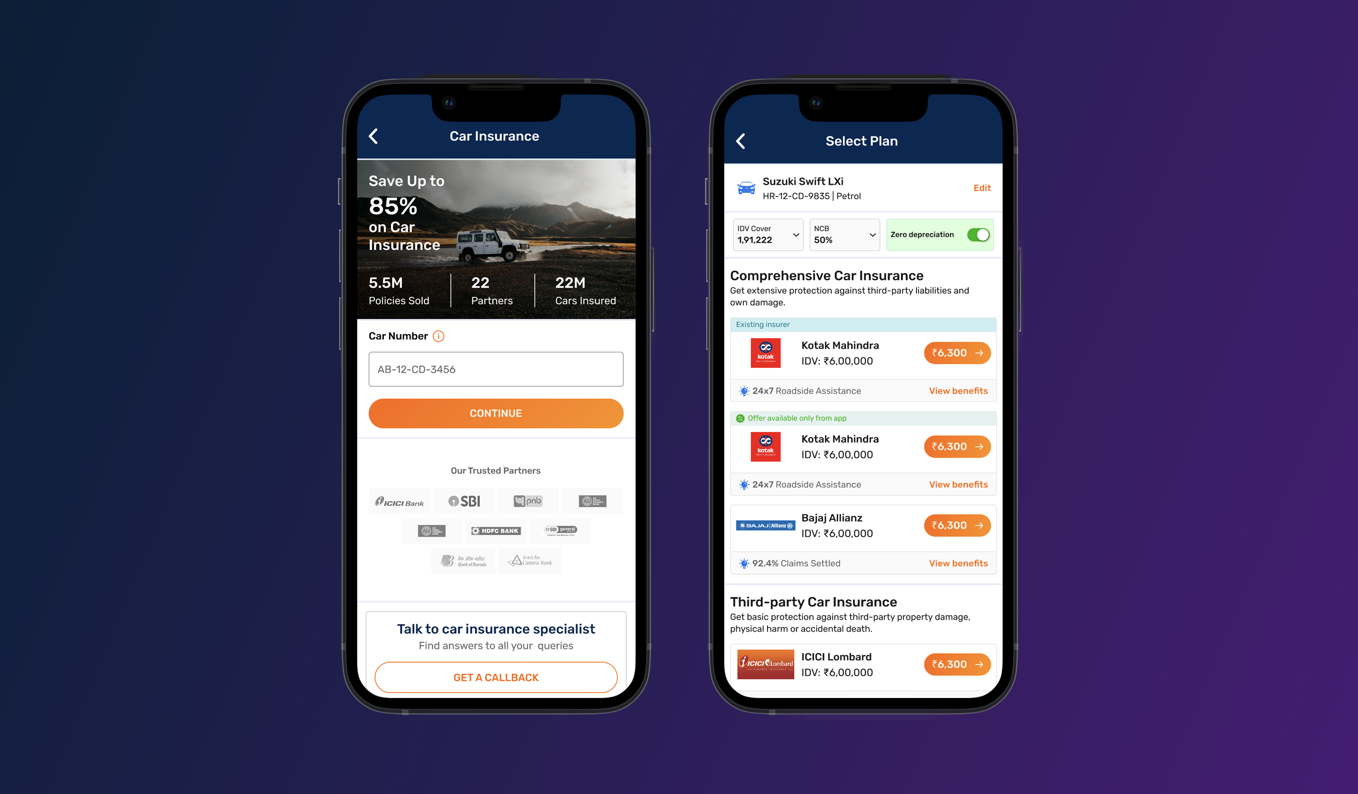 Car Insurance project preview